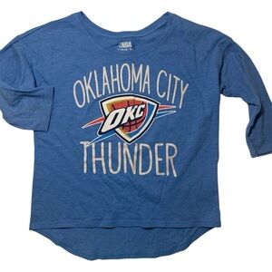 NBA Oklahoma City Thunder half sleeve Crop Top S/P (6-7)